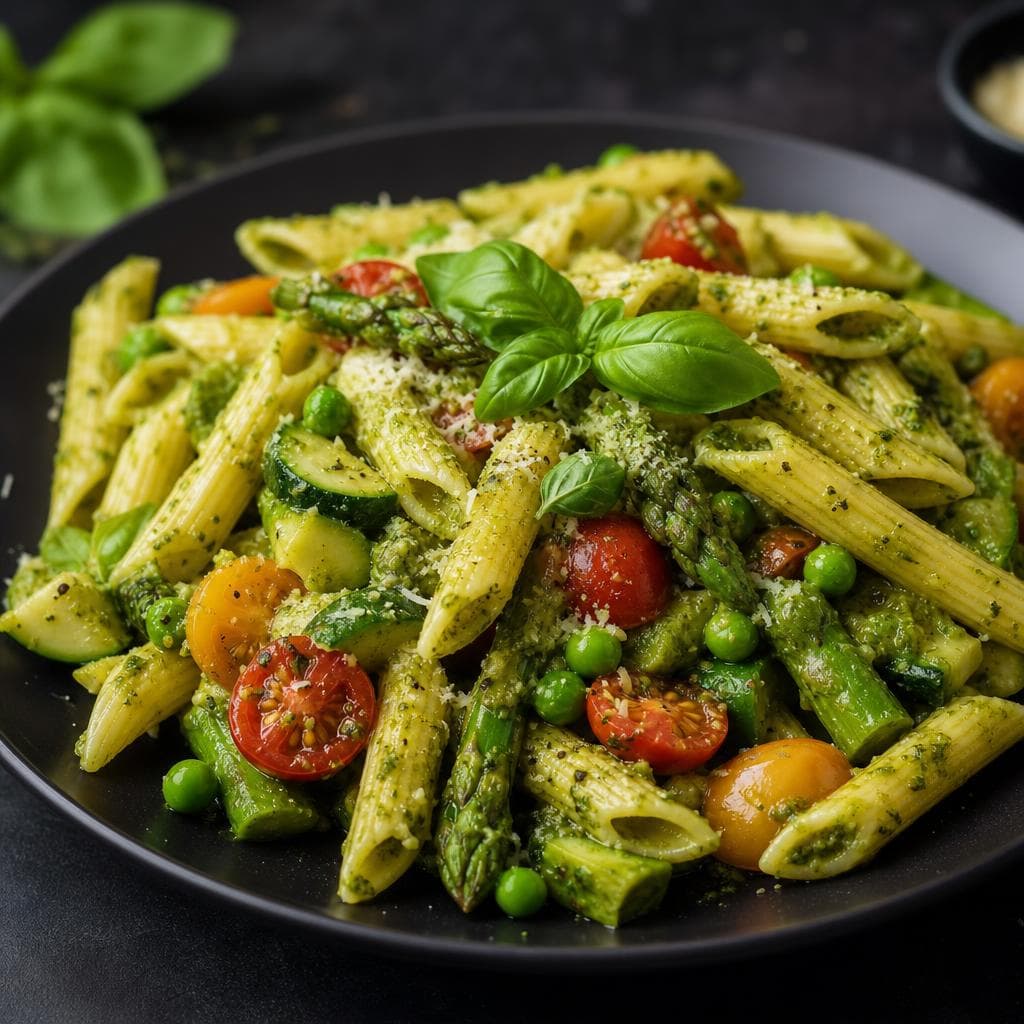 Pesto Pasta Primavera